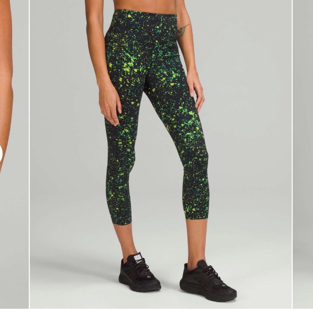 Lululemon Base Pace High Rise Crop 23” size 4